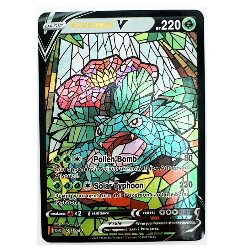 9 шт./компл. PTCG Charizard грубая вспышка картина маслом стильные игрушки хобби