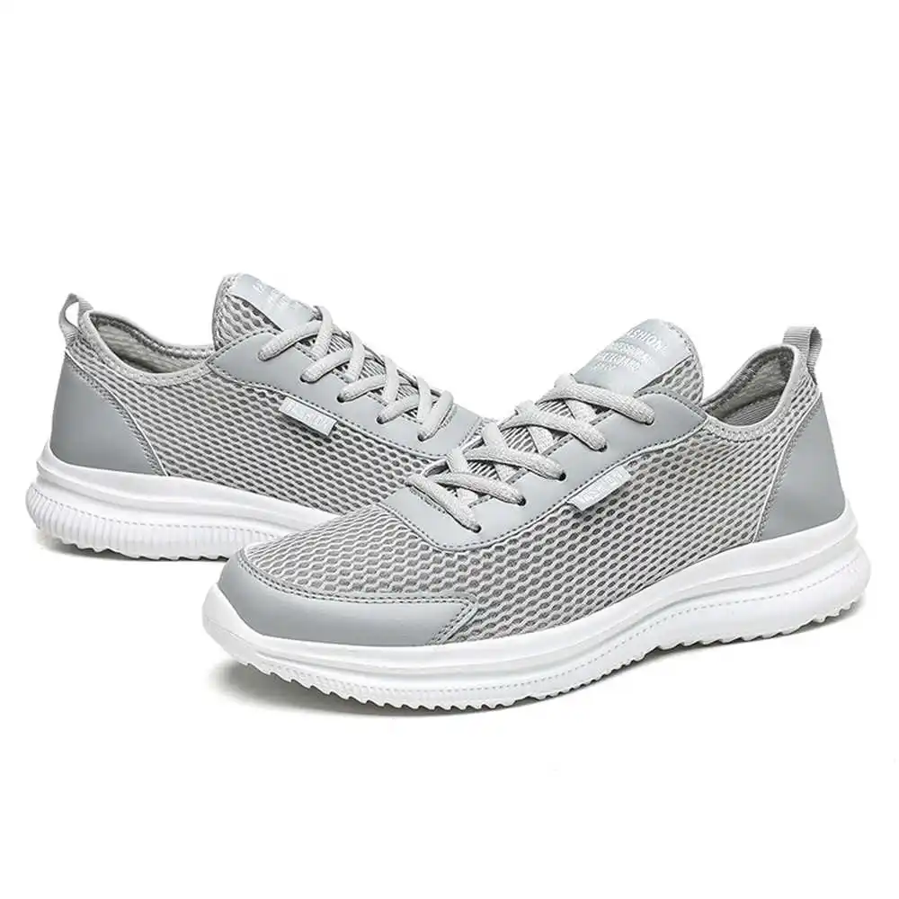 

Кроссовки мужские на шнуровке, Роскошные, повседневные, прозрачные, белые, спортивные Сникеры, обувь для тренировок, номер 48