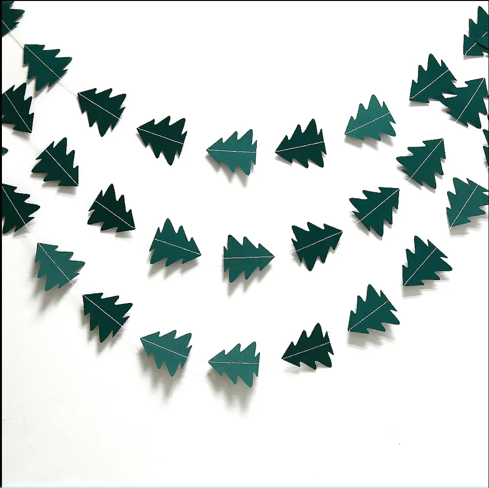 

Бумажная гирлянда Рождественская елка 4М