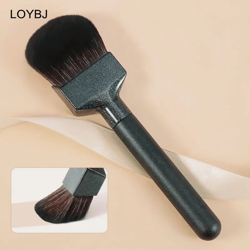 

LOYBJ Large Arc Foundation Brush Multifunctional Makeup Brush Cosmetic Powder Blush Contour Sculpting Brushes Face Make Up Tools