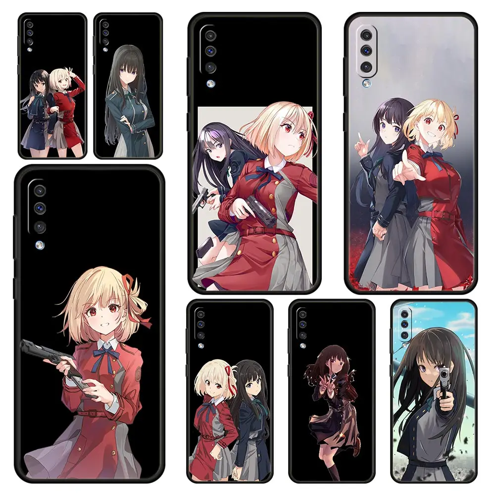 

Чехол для телефона Lycoris Recoil Chisato nishikipad для Samsung Galaxy A52 A50 A70 A30 A40 A20S A20E A02S A12 A22 A72 A32 5G A04s