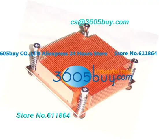 1U сервер 775 пассивное охлаждение