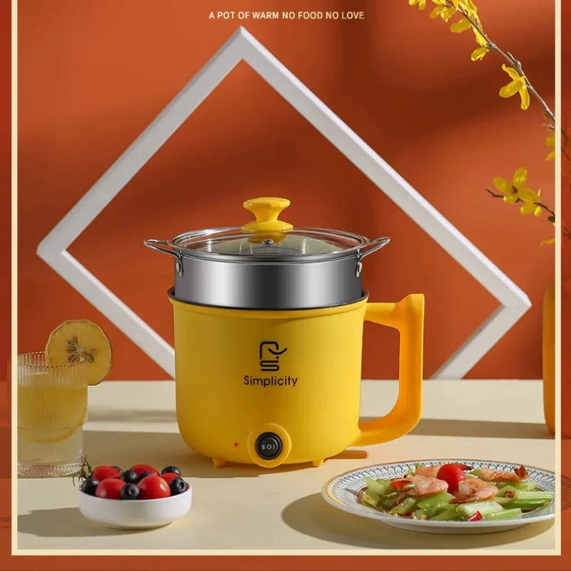 

1.8L Mini Electric Pots Rice Cooker Non-Stick Cooking Machine Steam Double Layer Hot Pot Multicooker Electric Cookers Household