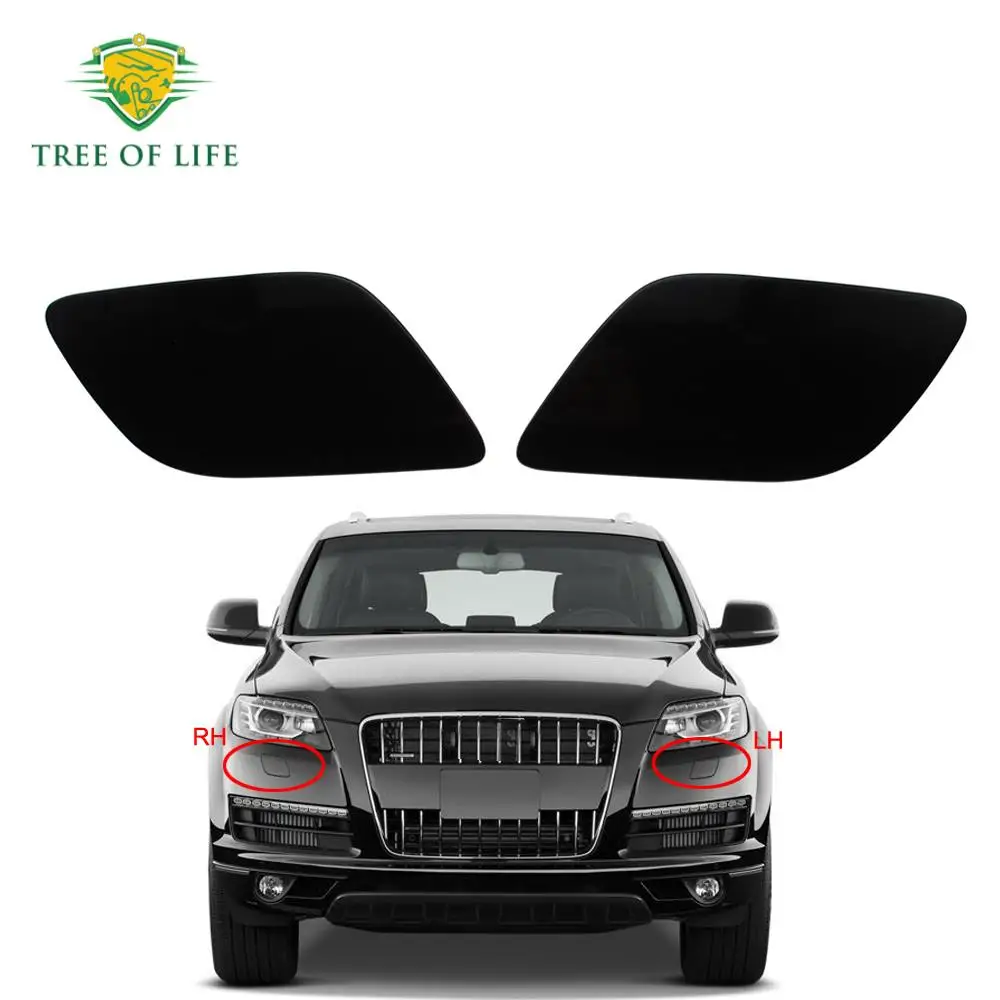 

Для Audi Q7 2010 2011 2012 2013 2014 2015 передний бампер омыватель фар спрей чистка привода крышка 4L 0955275 Г 4Л 0955276 Г