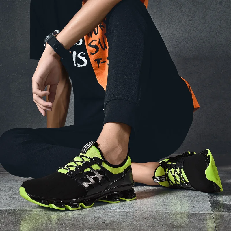 Abhoth Men Shoes Breathable Mesh Running Shoes Outdoor Fitness Training Sports Shoes Non-slip Wear-resistant Sneakers Women