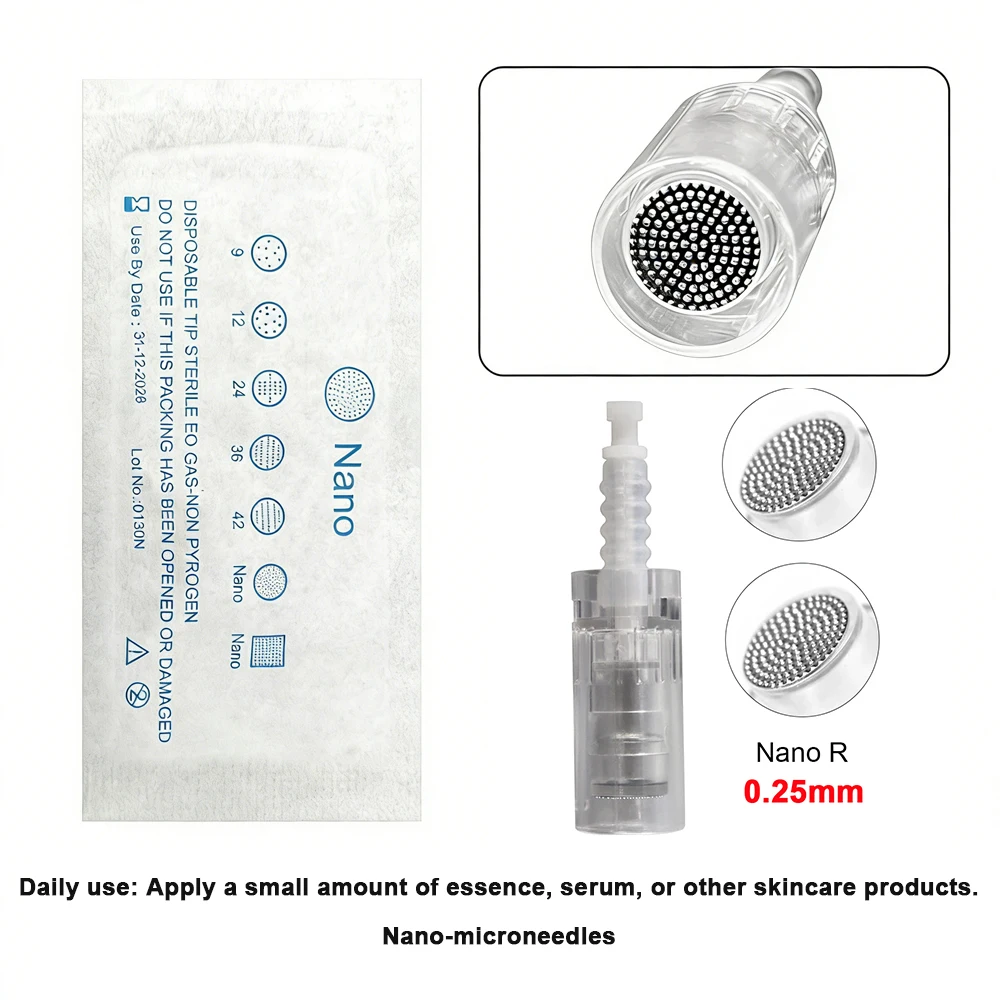Набор сывороток-ампул для лица 5 мл с ниацинамидом для осветления и увлажнения кожи, для использования с микроиглами 0,25 мм (art.: 3920d7e4302c3) - 3920d7e4302c3