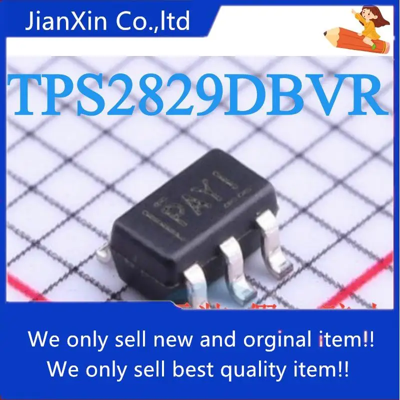 

10pcs 100% orginal new TPS2829DBVR silk screen PAYI PAY1 SOT23-5 SMD power management chip