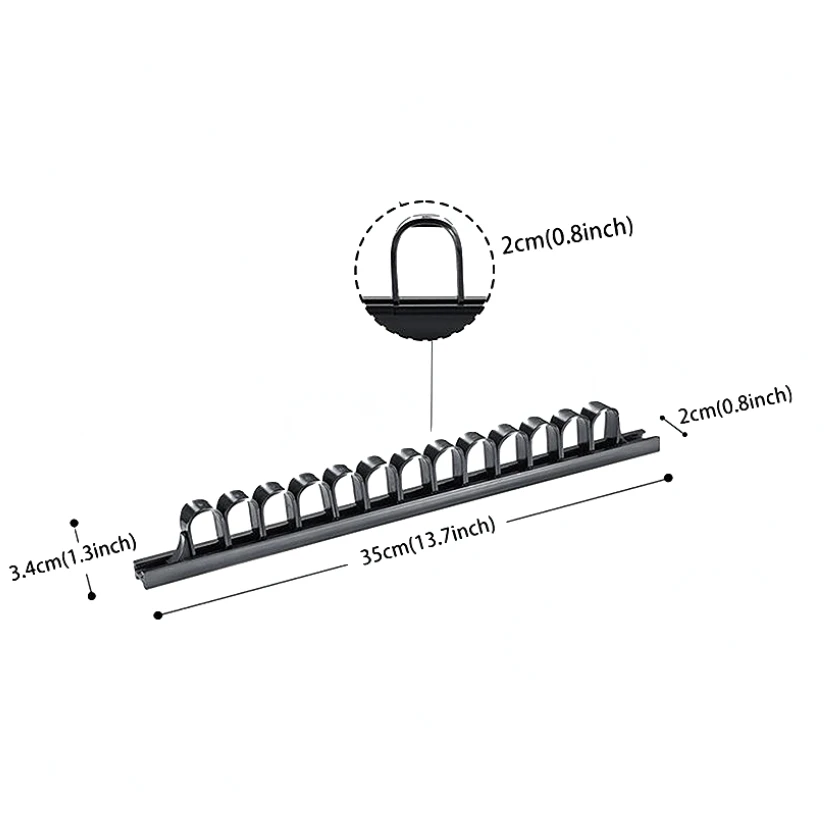 

Настенный органайзер для инструментов из алюминия