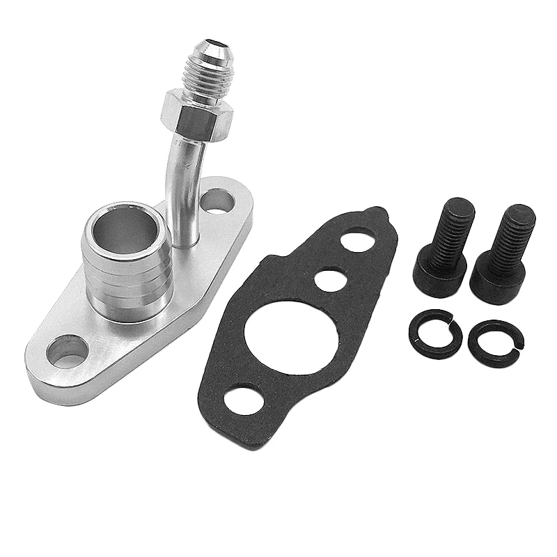 Обратный фланец подачи масла турбо для TOYOTA CT9 CT12 CT20 CT26 4AN с зазубриной 20 мм