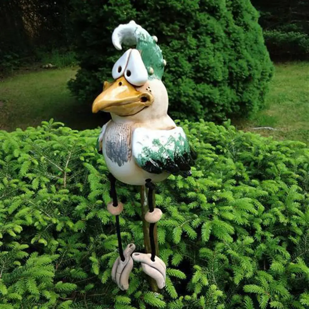 

Fashion Chicken Figurine Long Lasting Chicken Ornament Active Poses Undeformable Chicken Sculpture Nice-looking