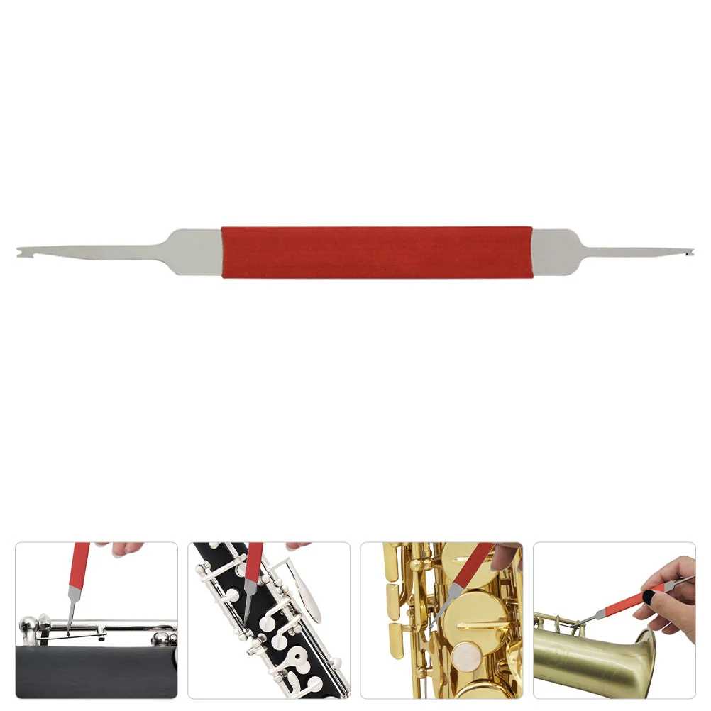 

1pc Orchestral Instrument Repair Tool Double Head Repair Tool (Reddish brown)
