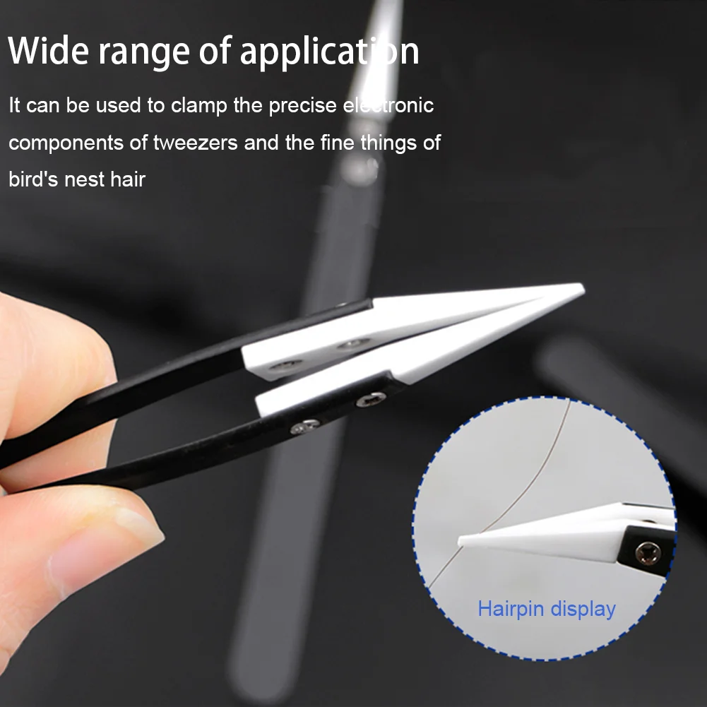 Антистатический Реверсивный керамический пинцет электронная сигарета из