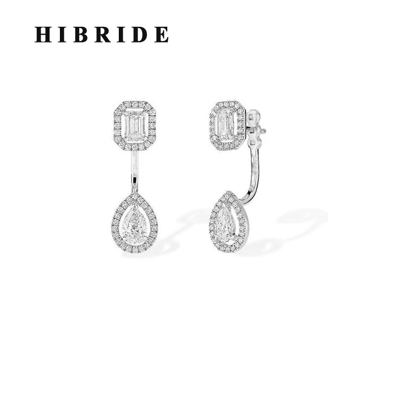 

Fashion New Water Drop Shape Party Jewelry Dangle Earrings For Women Wedding Brincos Earring Bijoux E-873