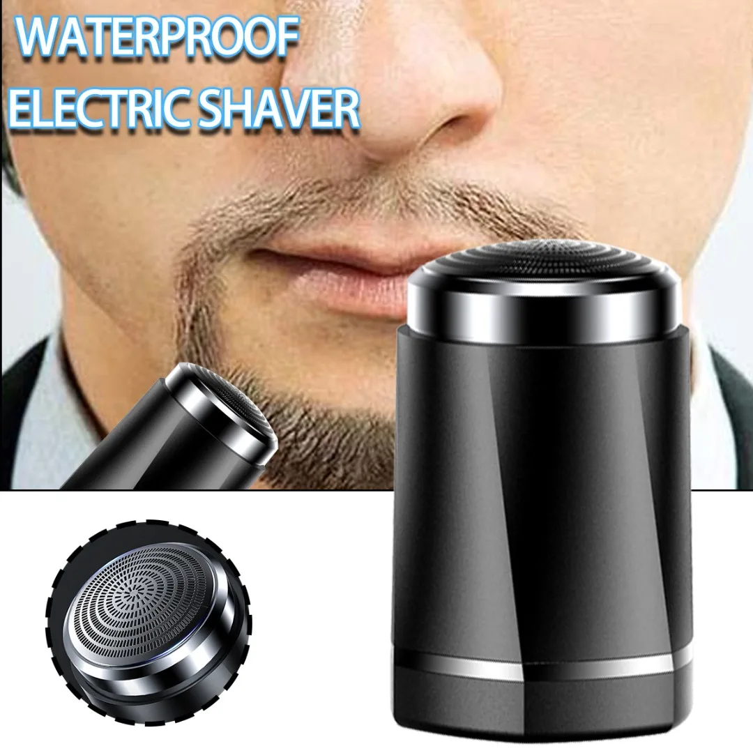 

1 Pc High Quality Men's Foil Shaver Mini Pocket Size Electric Razor Rechargeable Washable Travel Shaving Hair Removal Beauty