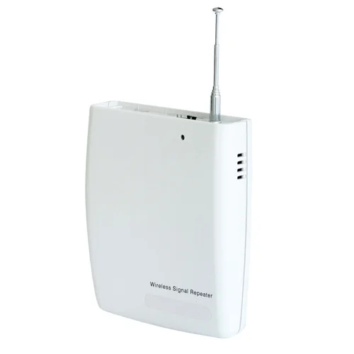 Signal booster for burglar home alarm system and sensors using enlarge