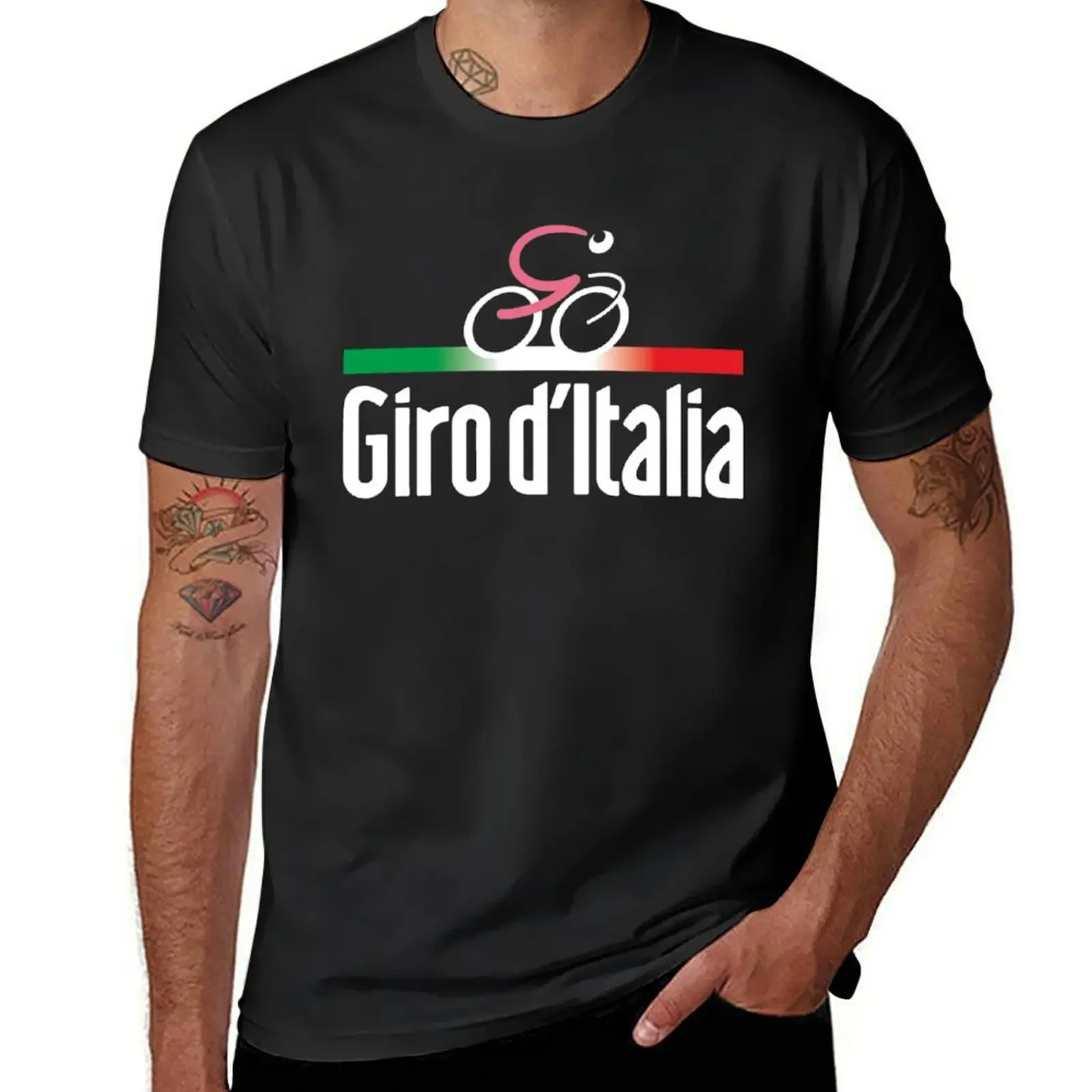 Фото Быстросохнущая Мужская футболка с графическим принтом Giro D футболка Италия №1