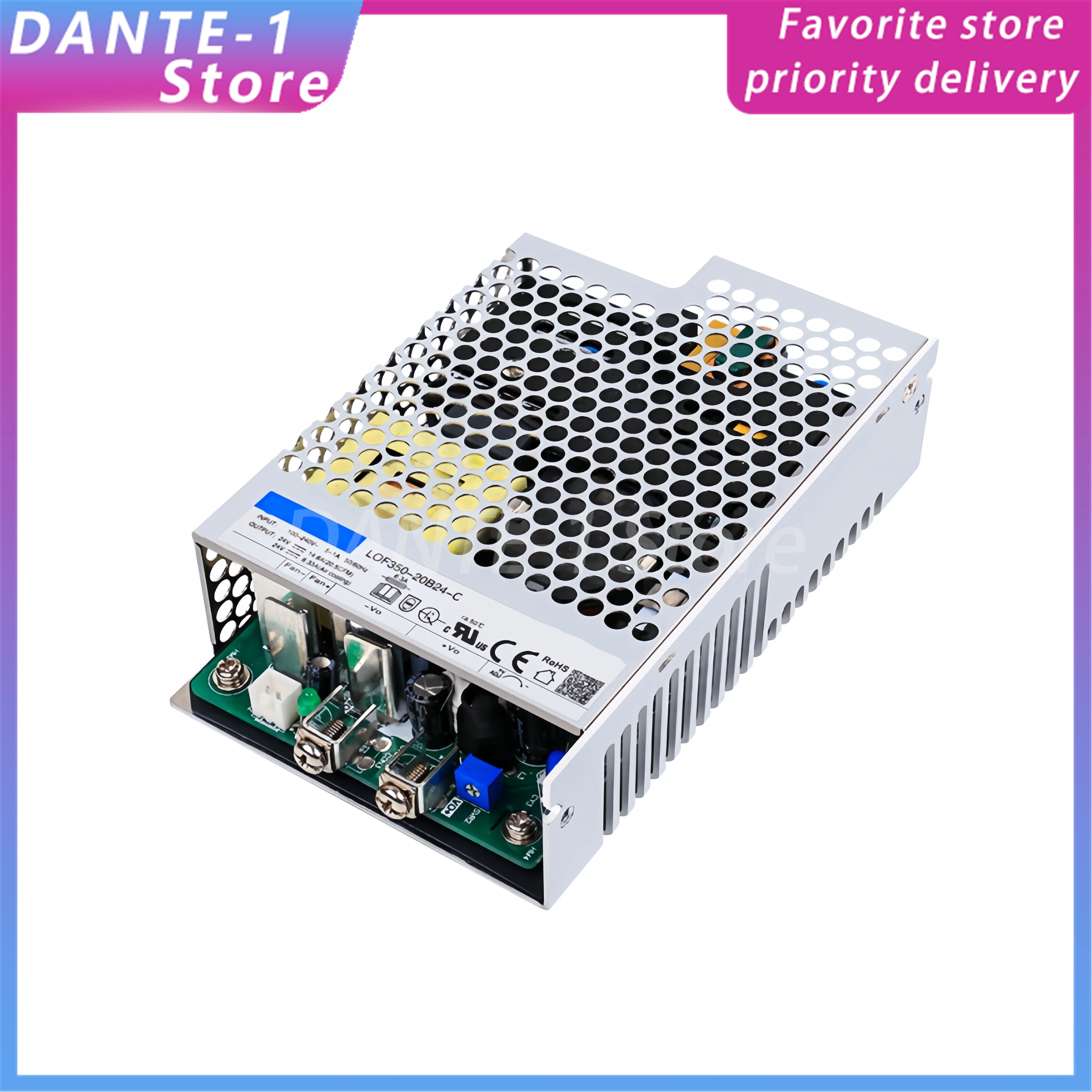 Плата импульсного источника питания постоянного тока 24V14.6A понижающий модуль