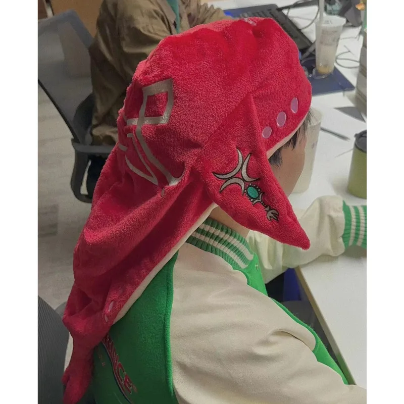 Zeldaed Game Mıcı Hat Унисекс Шапки для сухих волос Кристалл Бархаты Мультфильм Милый