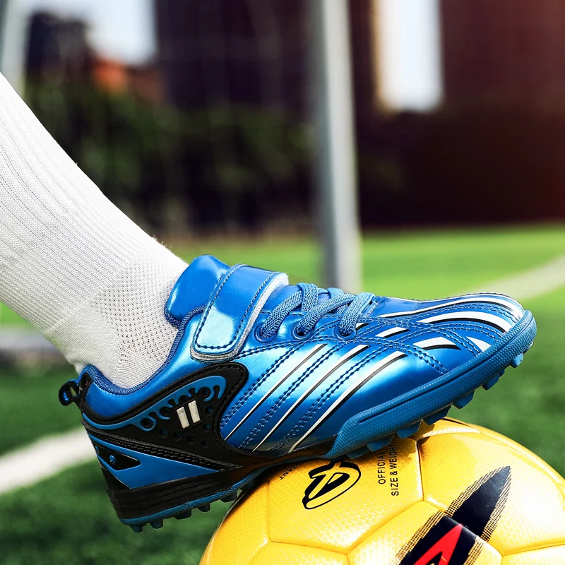 SENAGE Professional Children Soccer Shoes Kids Boys Girls  Students Trainers Cleats Training Football Boots Sport Sneakers