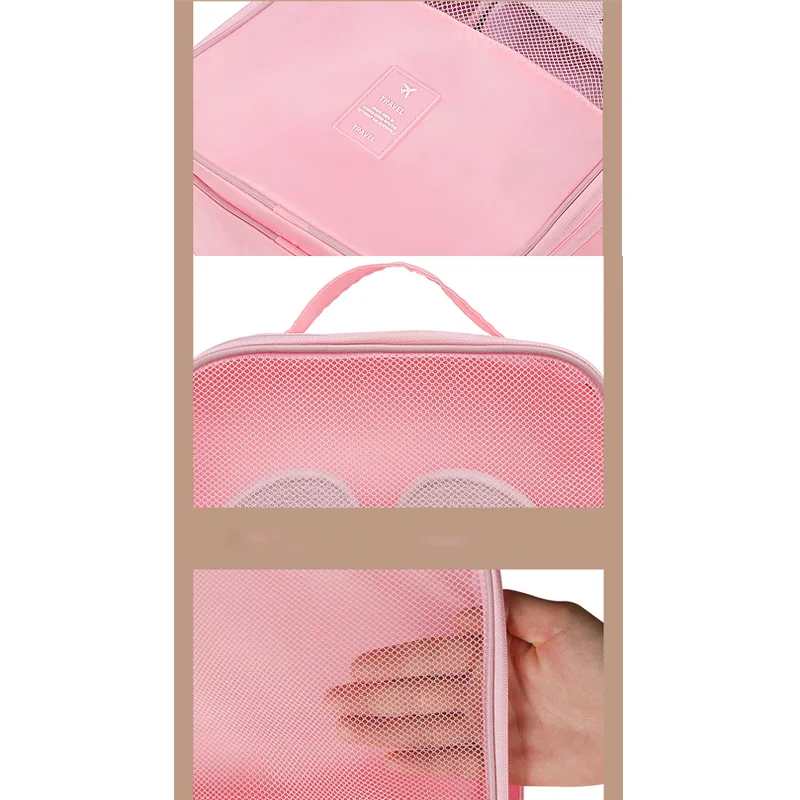 Портативный дорожный органайзер для обуви водонепроницаемый пылезащитный чехол