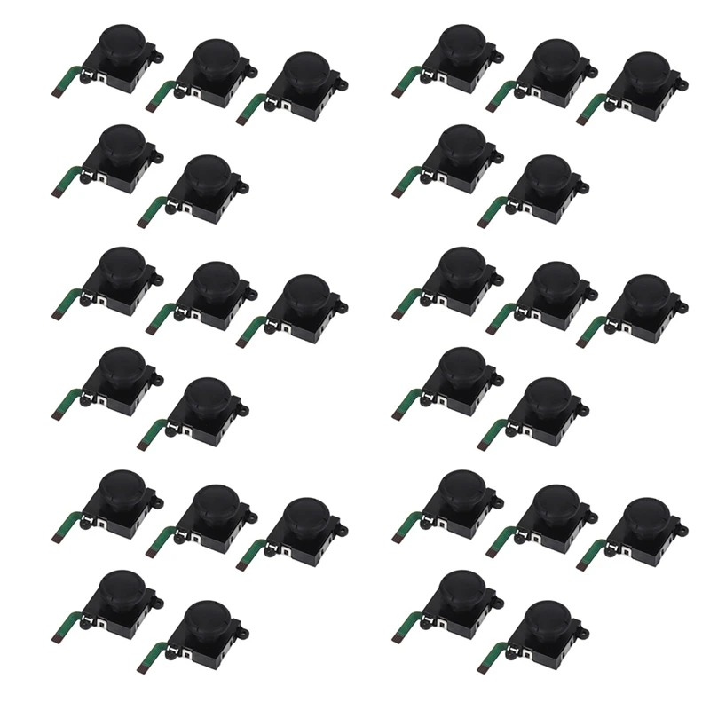 

30Pcs Replacement 3D Analog Rocker Joy Stick For Nintendo Switch Controller NS Gamepad Joycon Game Pad