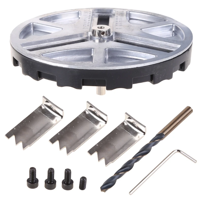 

Adjustable Hole Cut 45mm-130mm for Easily Drilling Soft Metal Plywood Dropship