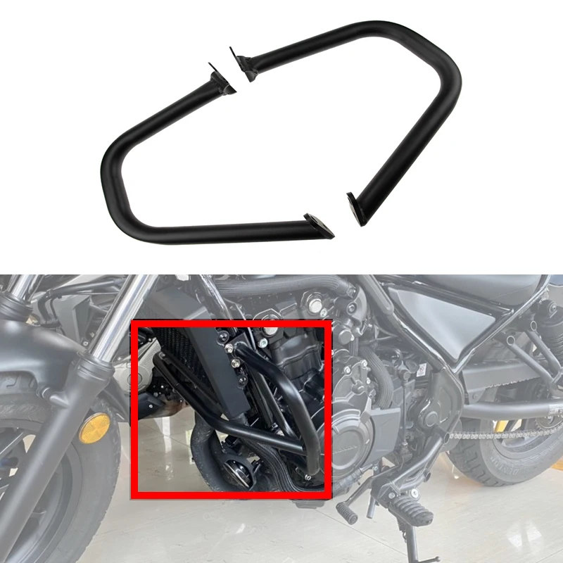MTKRACING For Honda Rebel 500 cmx 300 500 rebel500 2020-2021 Motorcycle Bumper Engine Guard Crash Bar Frame Protector enlarge