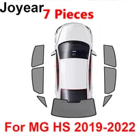 for mg hs 2019 2022 car magnetic side window sunshades shield mesh shade blind car window curtian protection accessories
