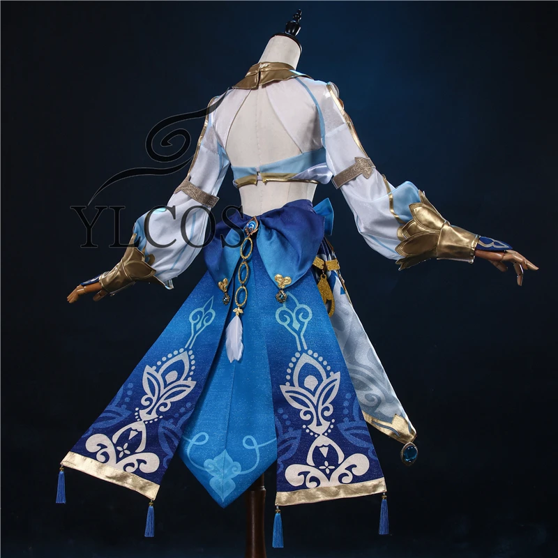 Anime Game Genshin Impact Nilou Cosplay Costume Wig Halloween Party High Quality Dress For Women Girl Suit