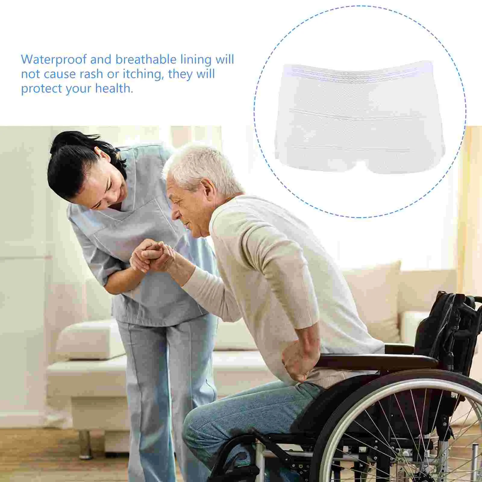 10 шт. моющиеся подгузники с защитой от протечек многофункциональные нижнее белье