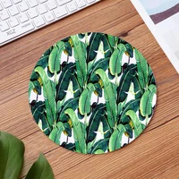 mouse for computer pc gamer complete gaming laptops banana leaf desk accessory mouse pad notbooks office keyboard mat rubber