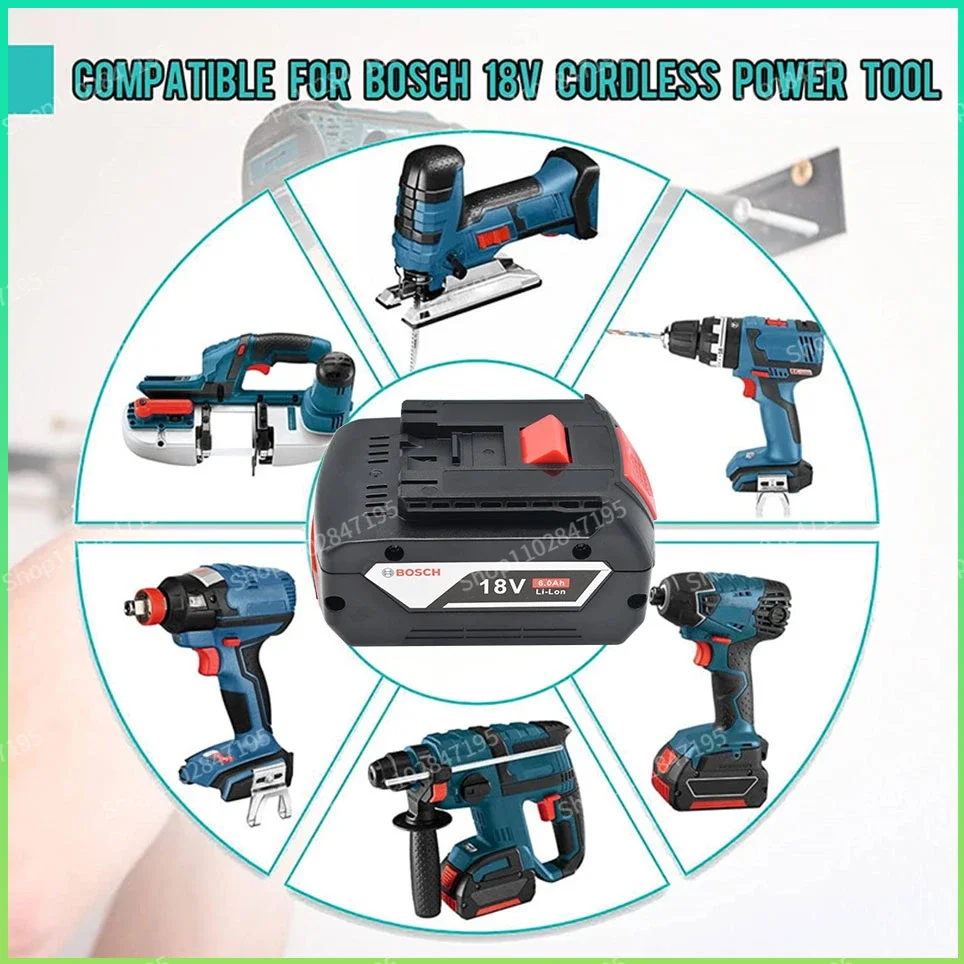 Аккумуляторная батарея BOSCH литиевая 18 в 6 0 Ач 5 4 3