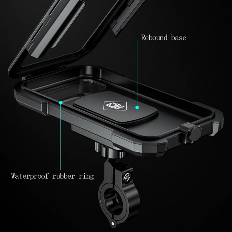 Мотоцикл Беспроводной Зарядное устройство Держатель Тип C QC3.0 Быстрая зарядка