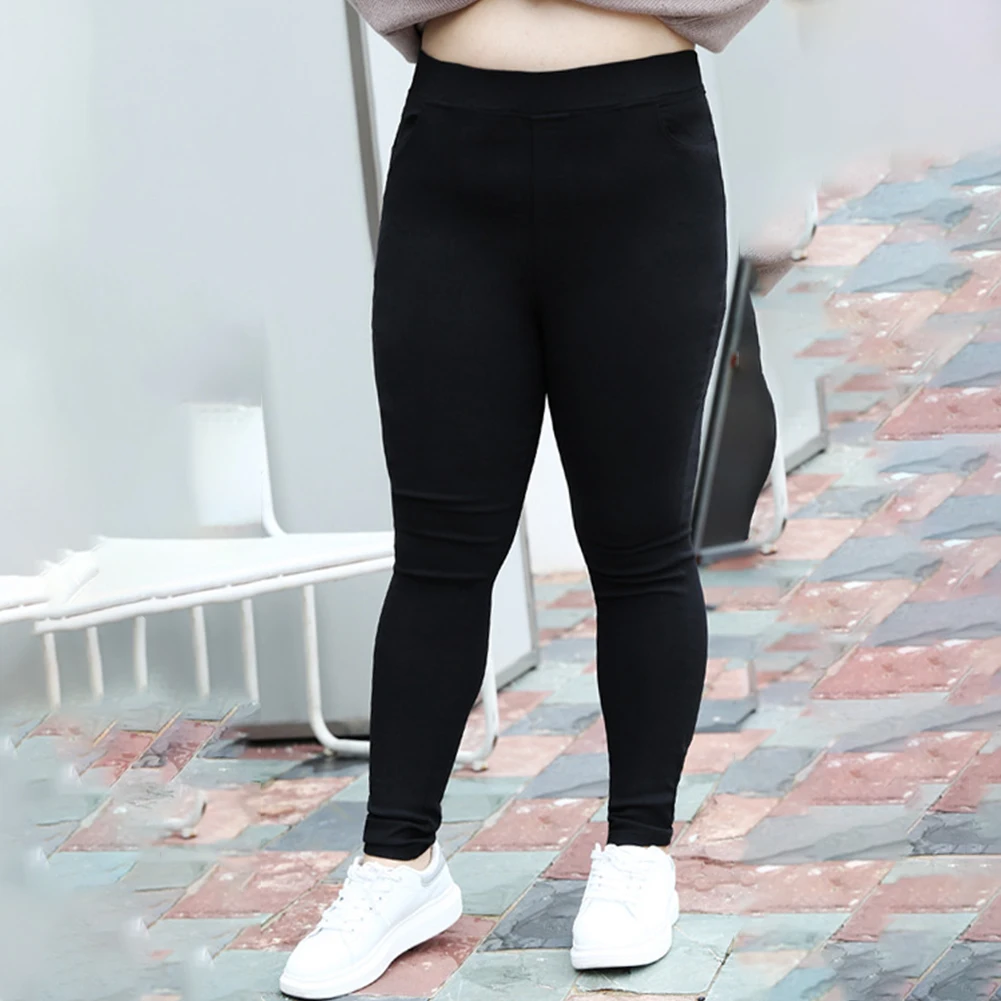 

Plus Size Women Leggings High Waist Stretch Trousers Straight Casual Pants Sports Fitness Breathble Trousers