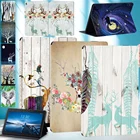 Для Lenovo Tab M10 Plus TB-X606FX606X  Tab E10 TB-X104F X104L, ПУ кожаный чехол-подставка для планшета Tab M10