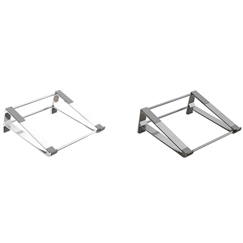 

Подставка для ноутбука, вентилируемая эргономичная Алюминиевая Подставка для компьютера, подходит для ноутбука 7-17 дюймов