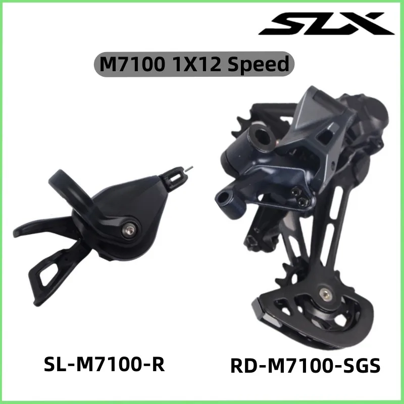 

SLX M7100 1x12v Groupset 12 Speed SL-M7100-R Shifter and RD-M7100-SGS Rear Derailleur Original Parts