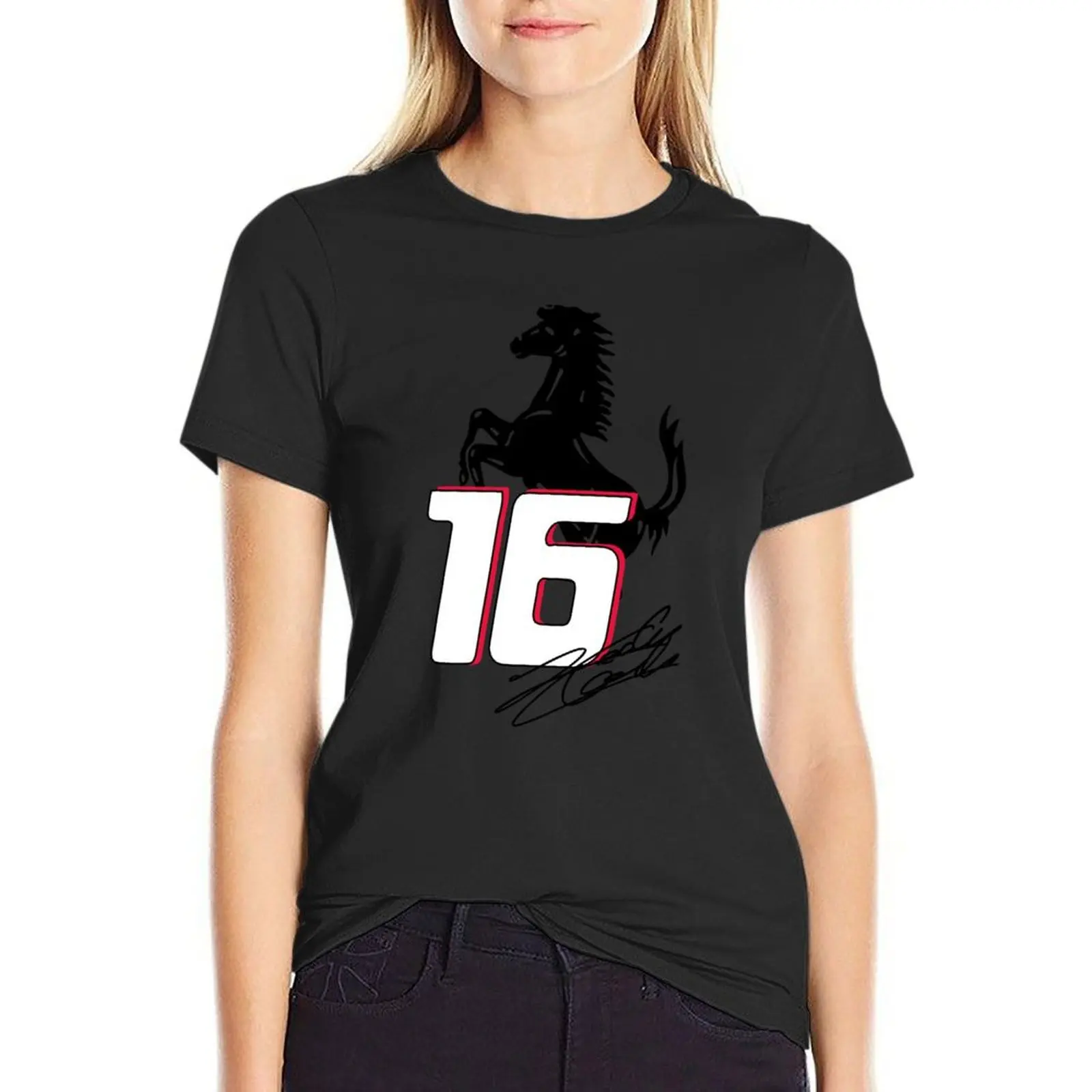 Лето 2022 футболка Чарльз комлекр 16-F1 Женский Топ Симпатичные женские топы женская