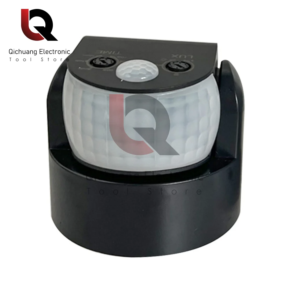 

Датчик движения AC220-240V Детектор движения Автоматический переключатель на 180-360 градусов Открытый инфракрасный двойной зонд Индукционный PIRS24