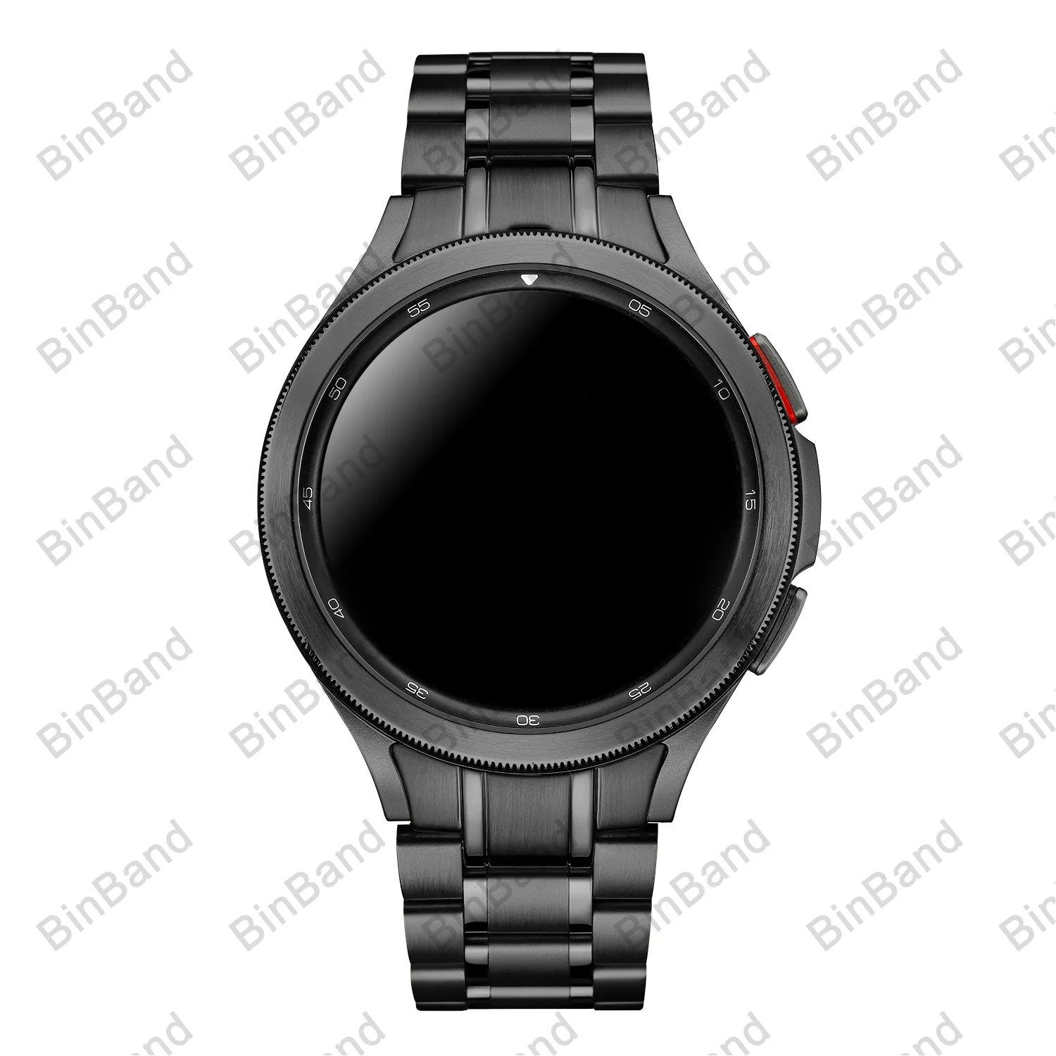 Curved end Metal stainless band For Samsung Galaxy watch5 strap 44mm Correa Samsung watch 4 classic 46mm 42mm Wristband Bracelet