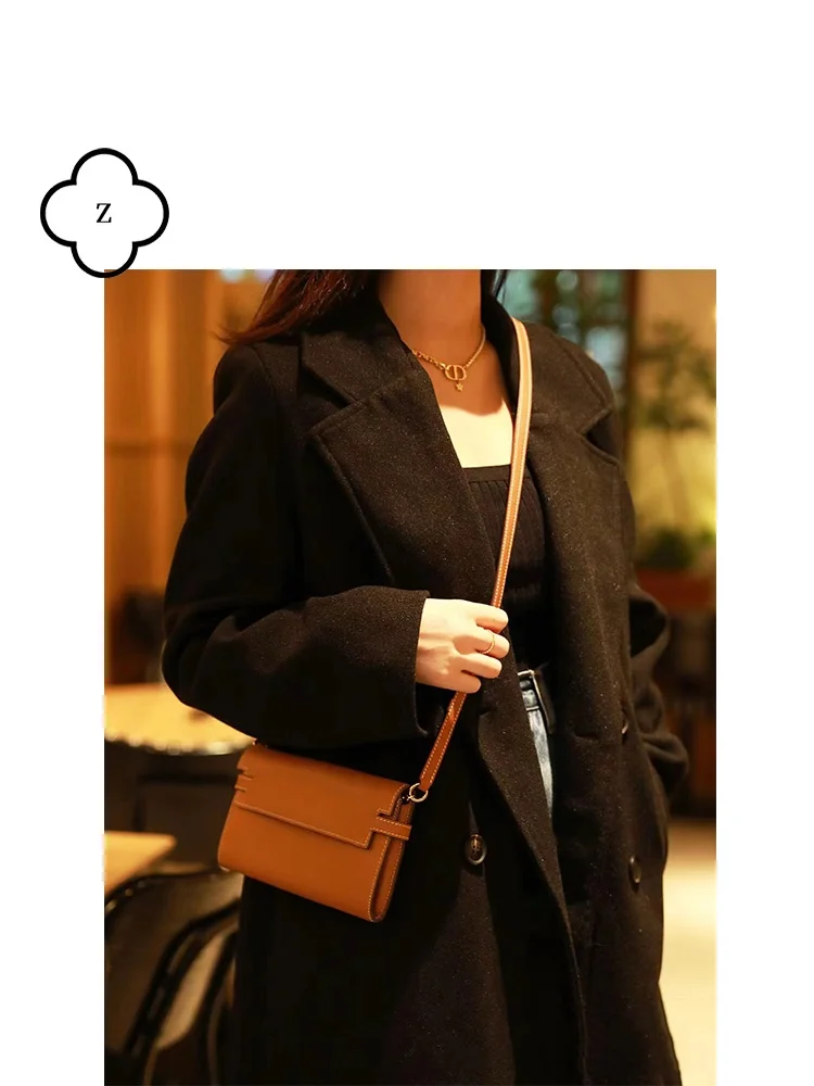 Женская сумка-кошелек с ремнем на плечо держателем для карт