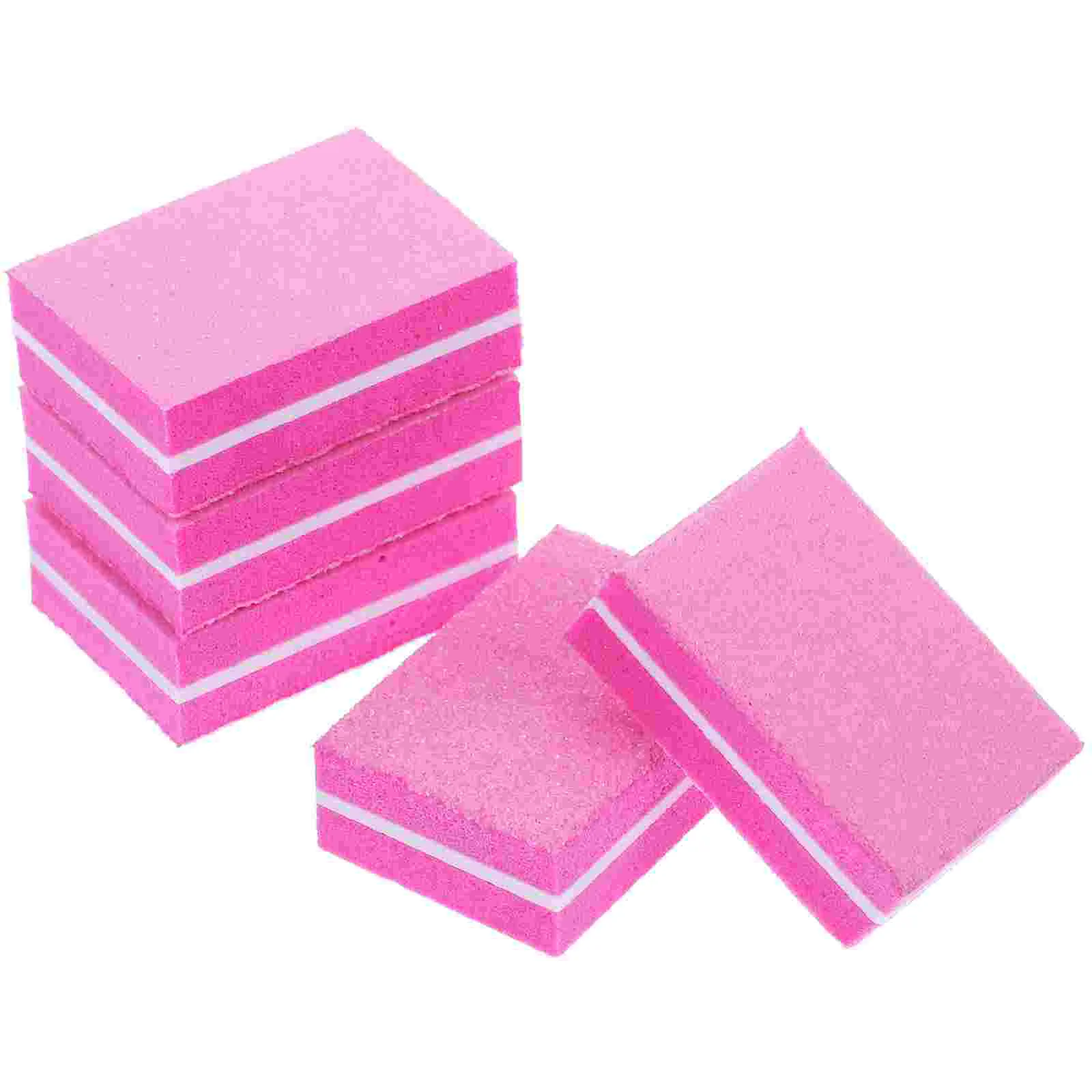 

50 Pcs Buffing Block Nail File Dual Side Grinding Sponge Travel Mini Fingernail