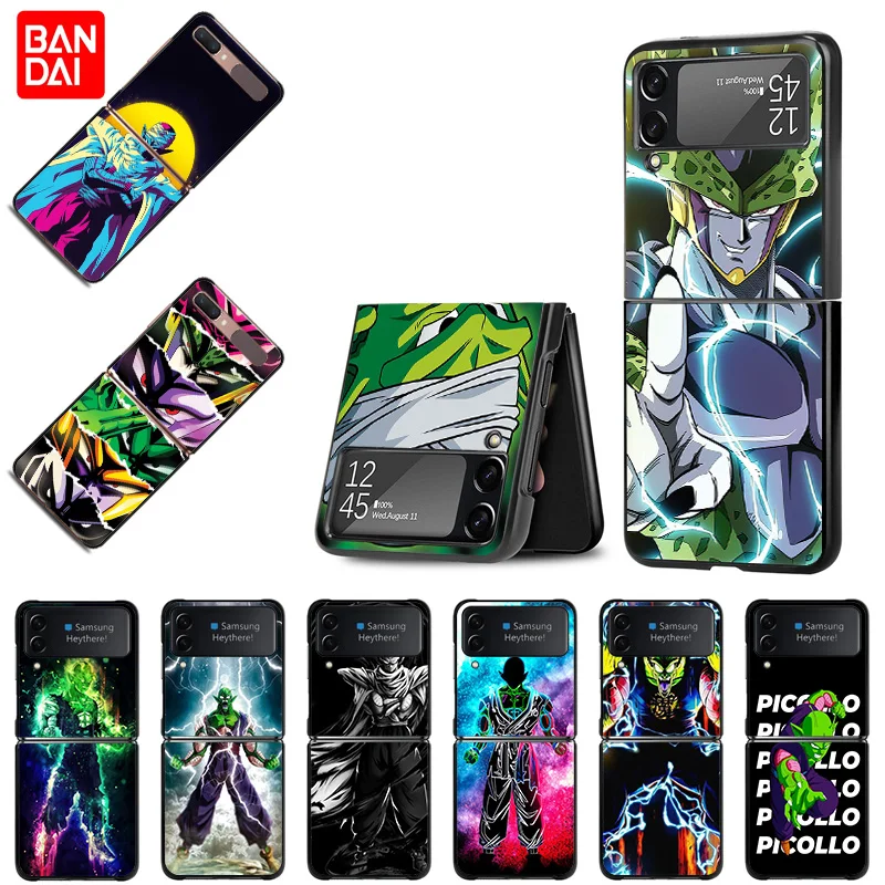 

Чехол для телефона Samsung Z Flip 3 5G Galaxy Z Flip3 мультяшный рисунок пиколо Жемчуг дракона жесткий защитный чехол Capinhas Funda Coque