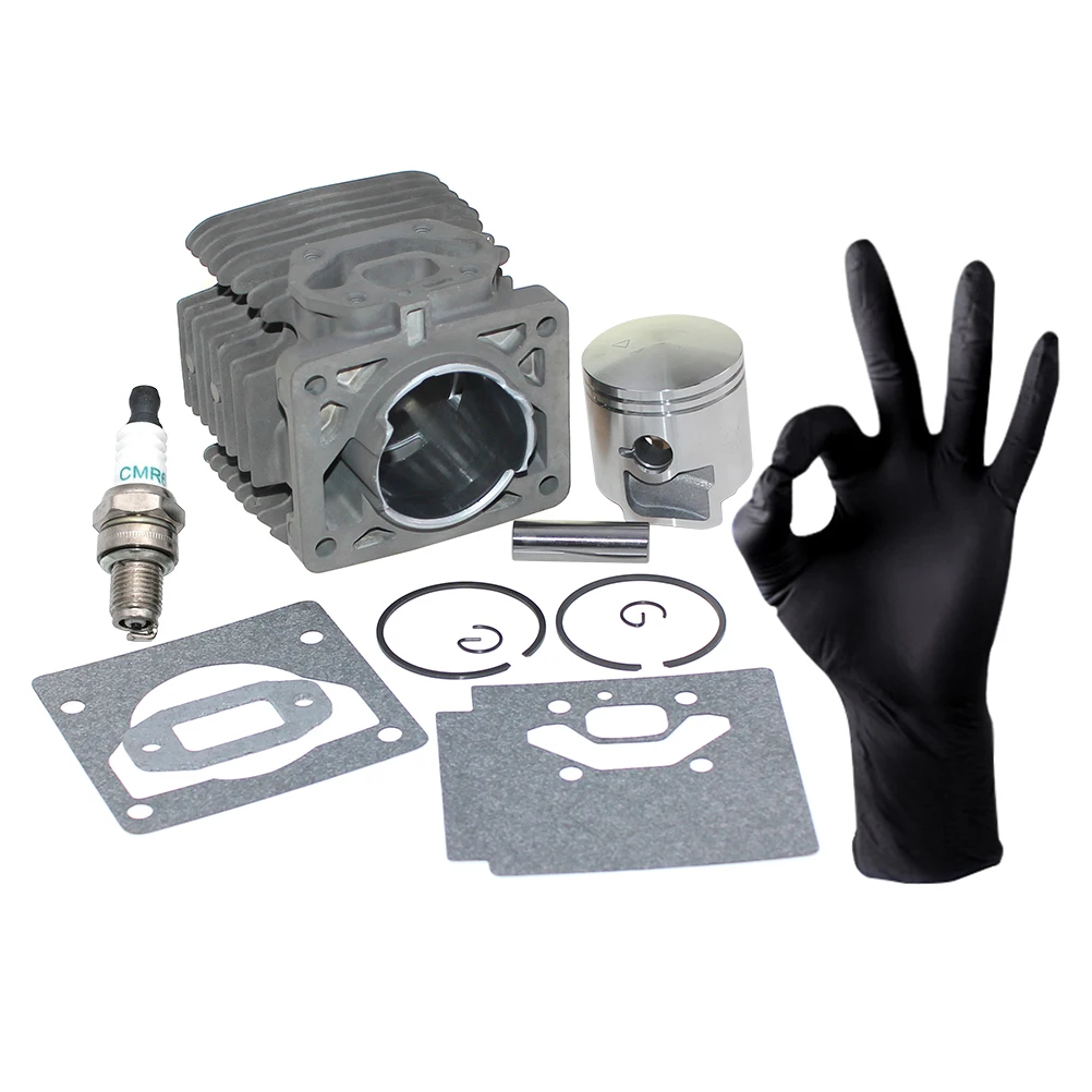 Фото Комплект поршня цилиндра для Husqvarna 150BF 150BT 350BF 350BT Jonsered BB2250 502848701 №5
