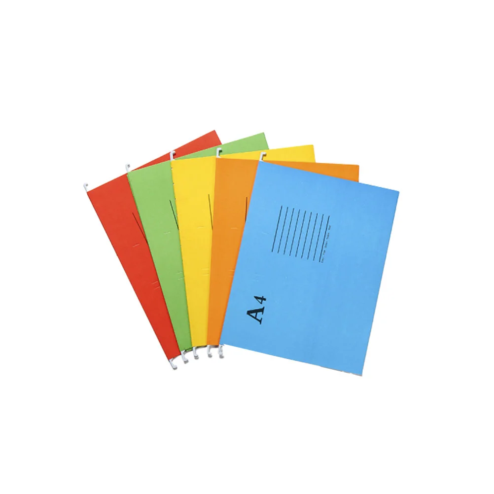 

5 Pcs Desktop Supplies Colorful Envelopess Holder Organizer Envelope Hanging File Folder A4