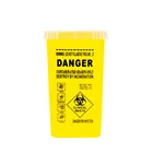 1L татуировки контейнер для запасов медицинские иглы мусорный контейнериз нержавеющей сталиодноразовые острых предметов татуировки пункционная игла для сбора коробка татуировки ОТХОДОВ КОРОБКА