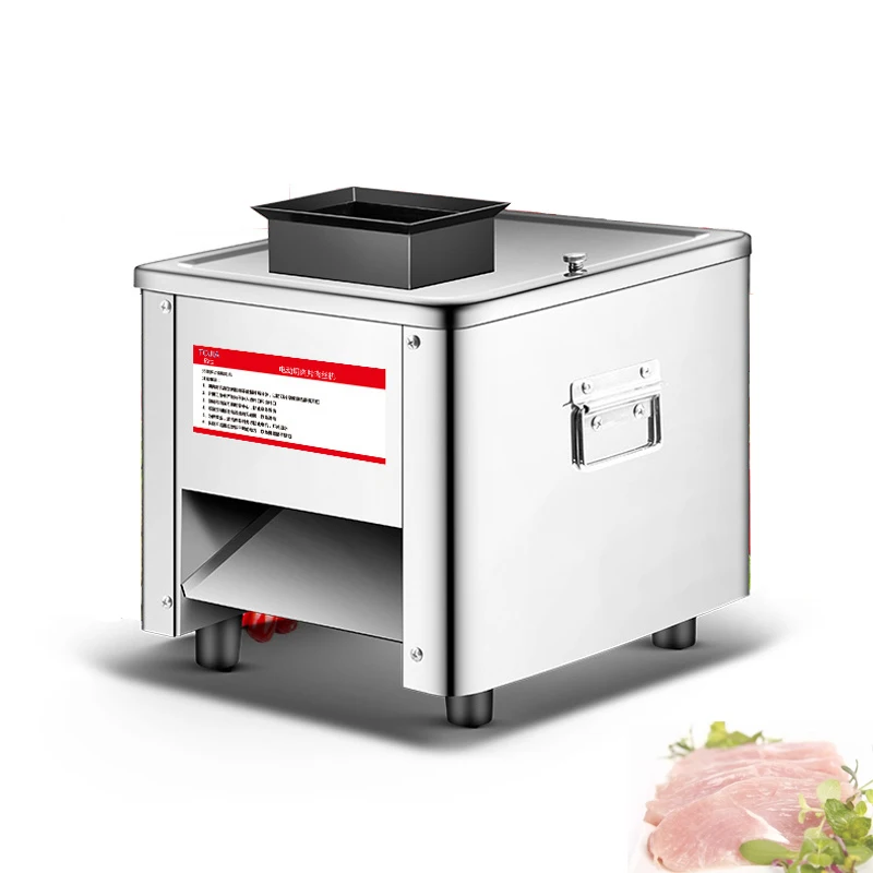 

Stainless Steel Meat Slicer Commercial Electric Automatic Meat Cutting Machine