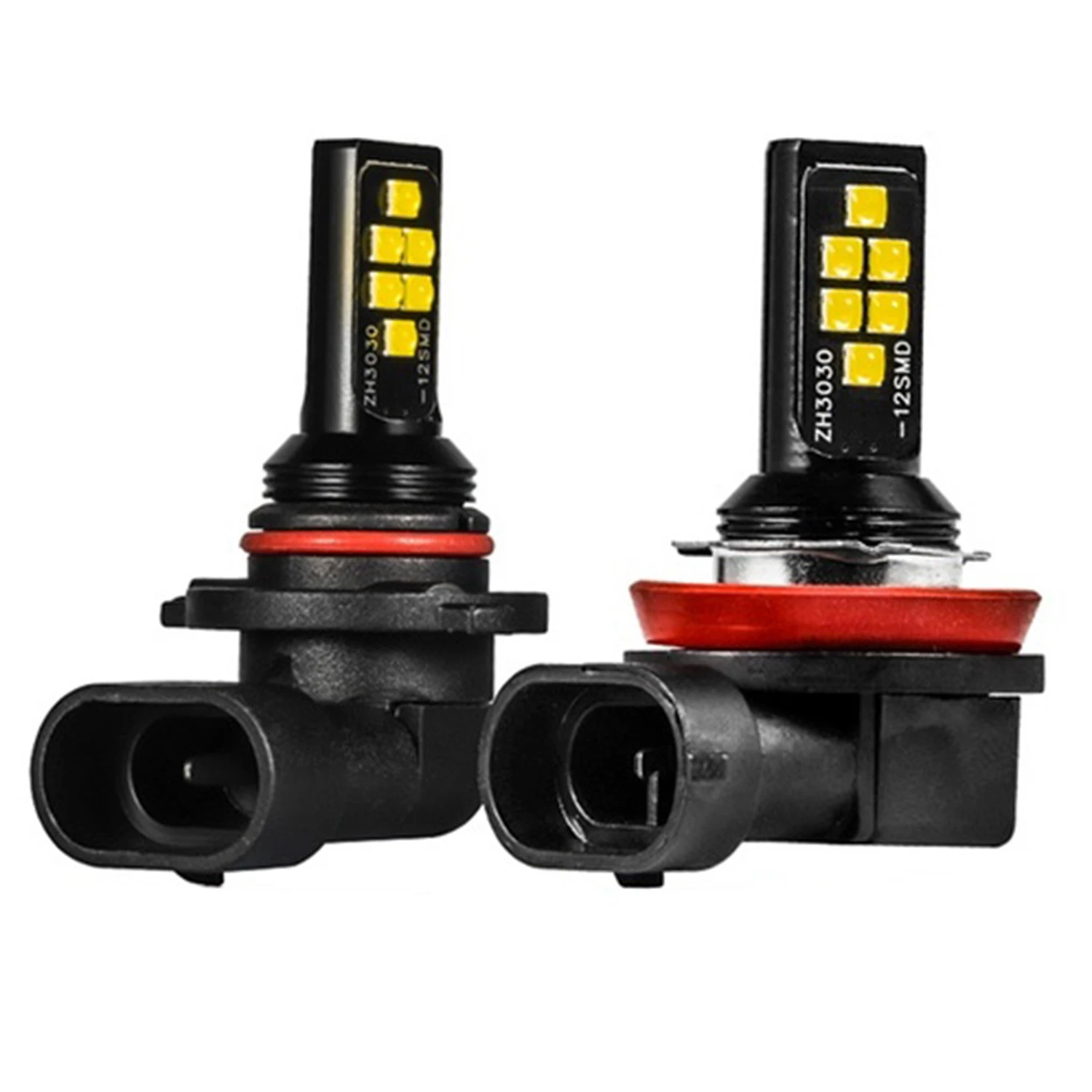 

2 шт., Автомобильные светодиодные лампы H8/H11 3030 12Smd
