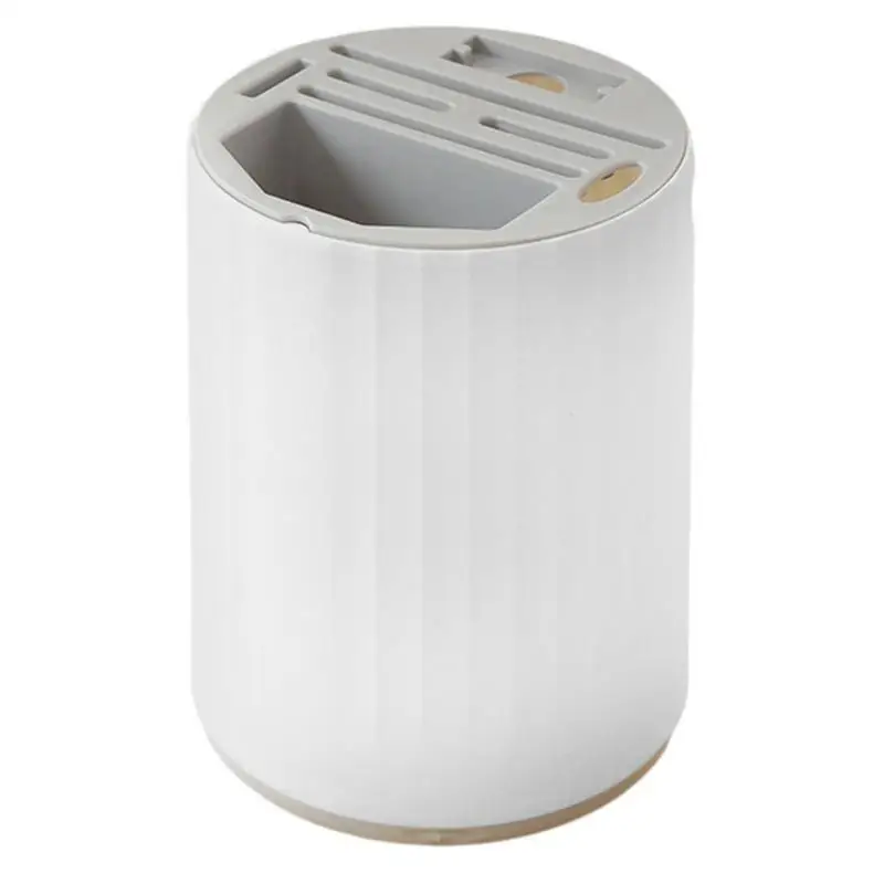 

Rotating Utensil Organizer 360-degree Rotating Chopstick Holder Detachable High Capacity Knives Block For Forks Chopsticks