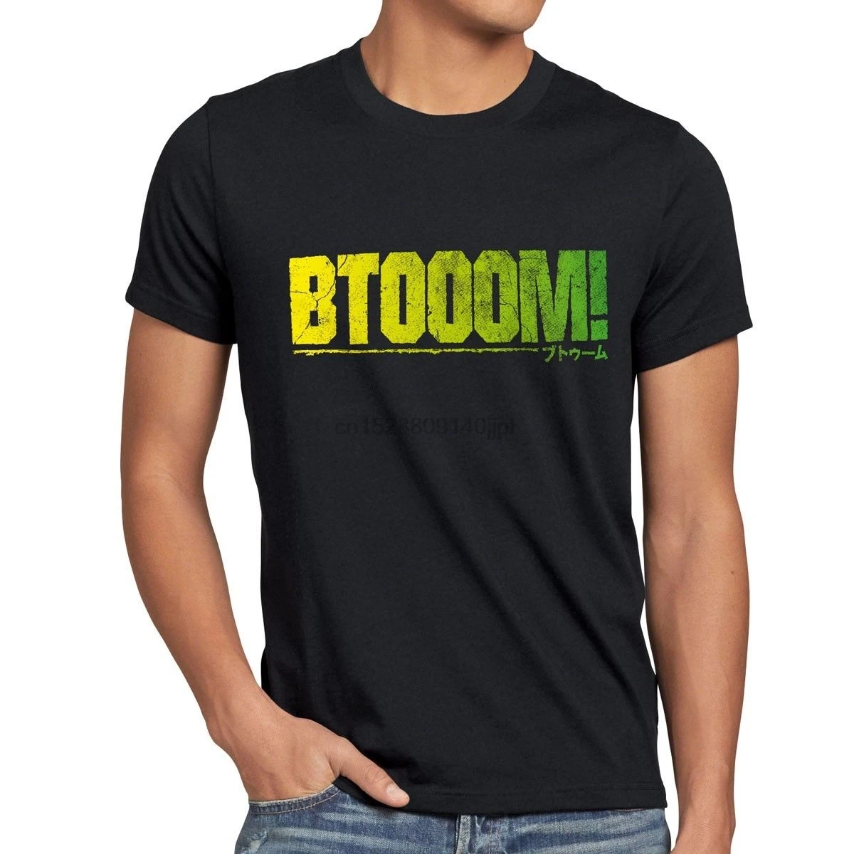 BTOOOM! Футболка Herren с рисунком манги аниме Взрыв игры инсель произведение бомбена